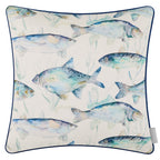 Ives Waters Printed Piped Cushion