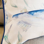Ives Waters Printed Piped Cushion