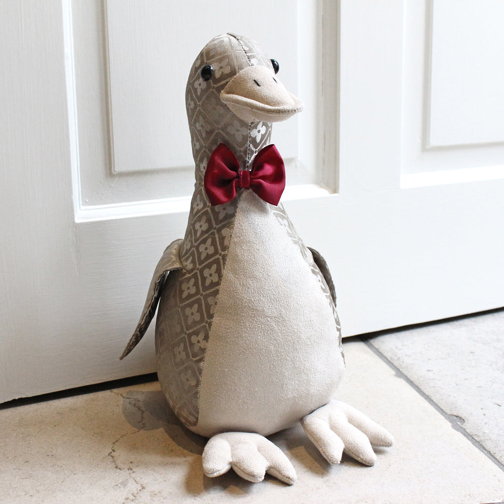 Jacquard Duck Jacquard Door Stop