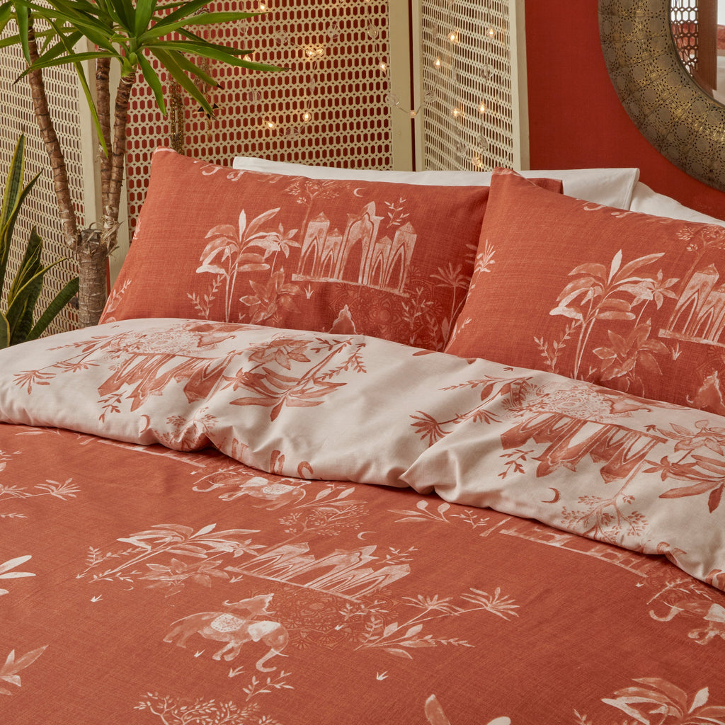 Jaipur Elephant Duvet Cover Set