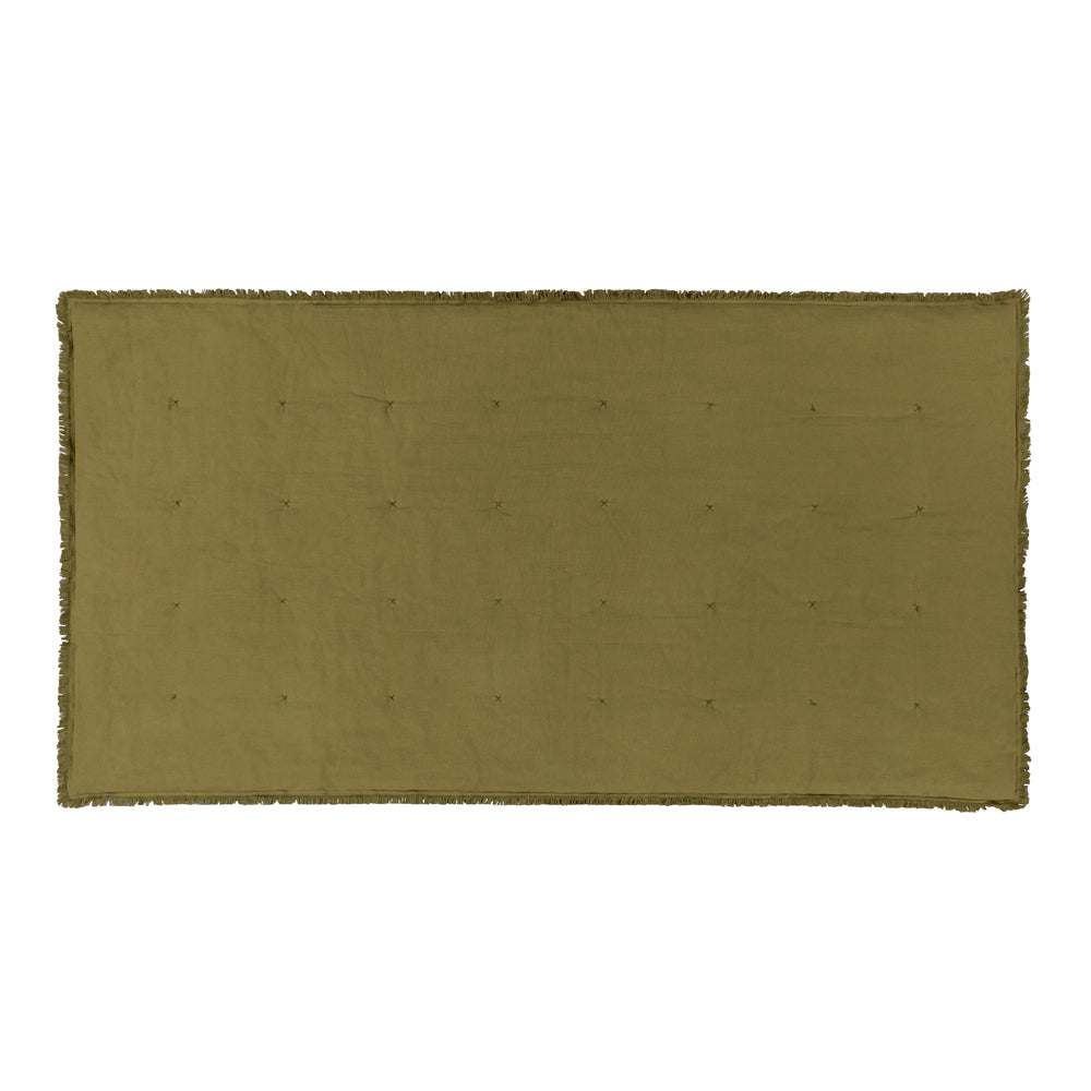 Jaye Cotton Velvet Filled Bedspread