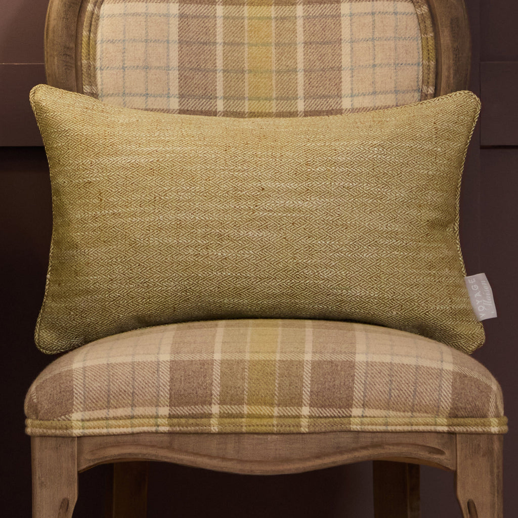 Jedburgh Textured Woven Rectangular Cushion