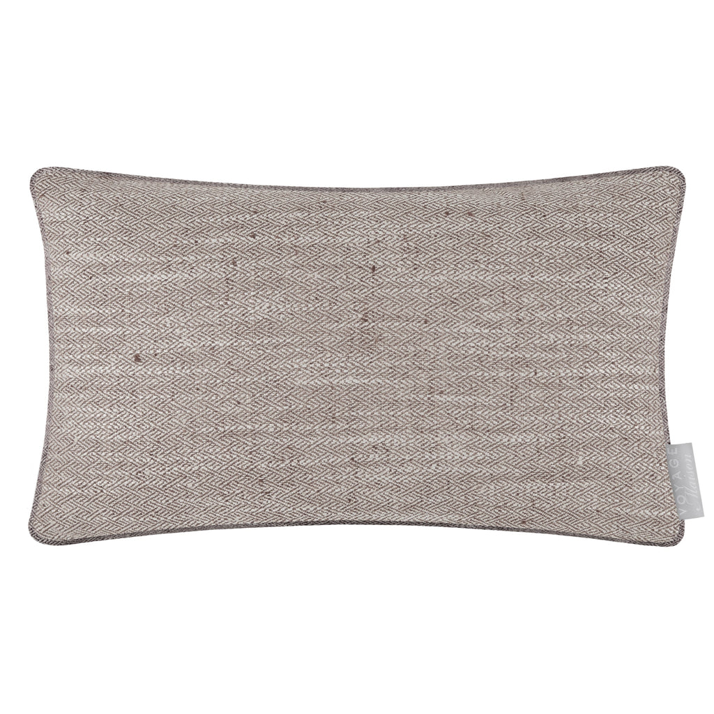 Jedburgh Textured Woven Rectangular Cushion