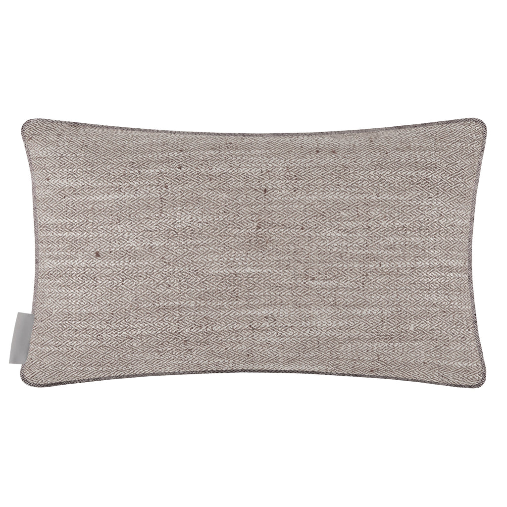Jedburgh Textured Woven Rectangular Cushion