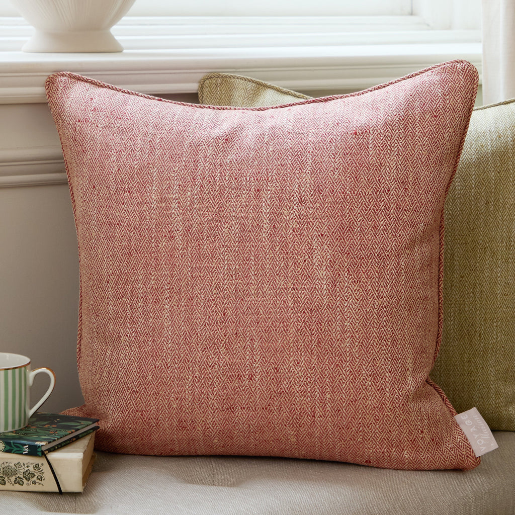 Jedburgh Textured Woven Square Cushion