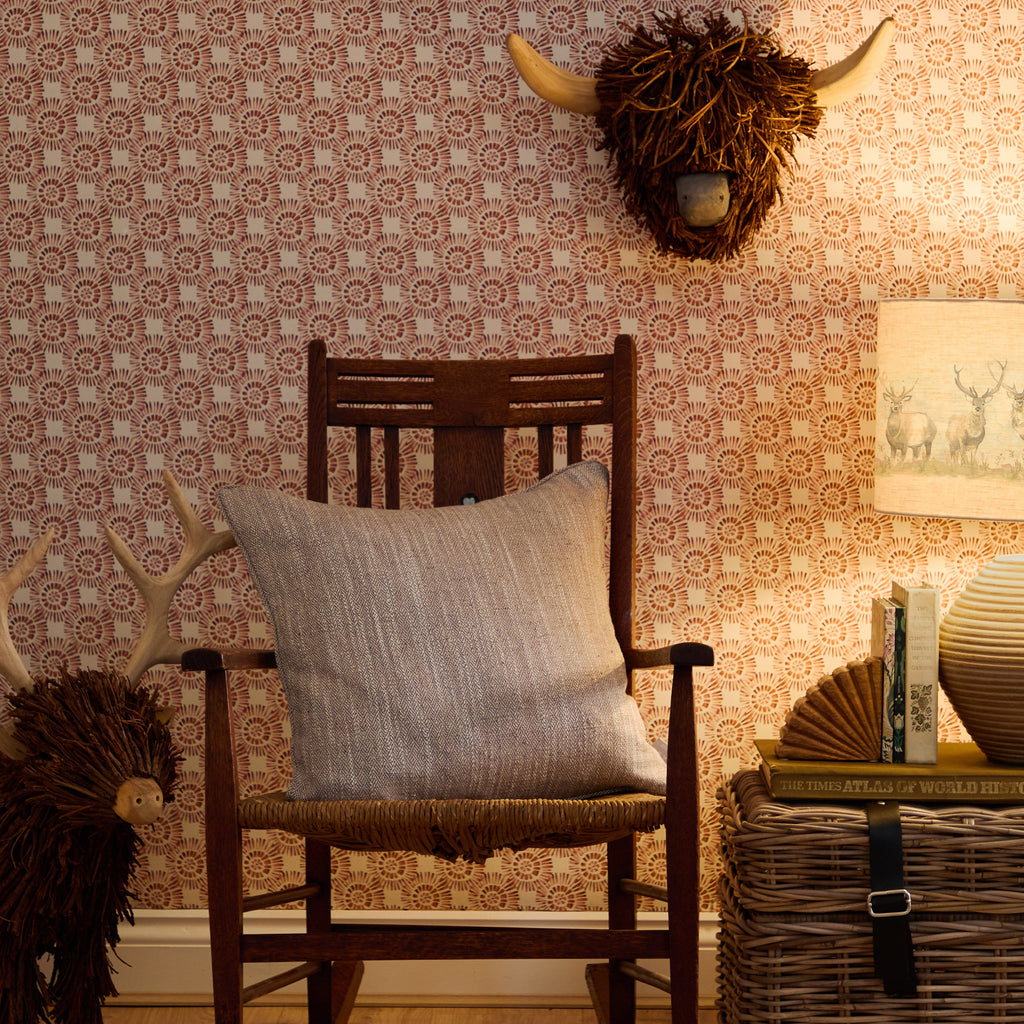 Jedburgh Textured Woven Square Cushion