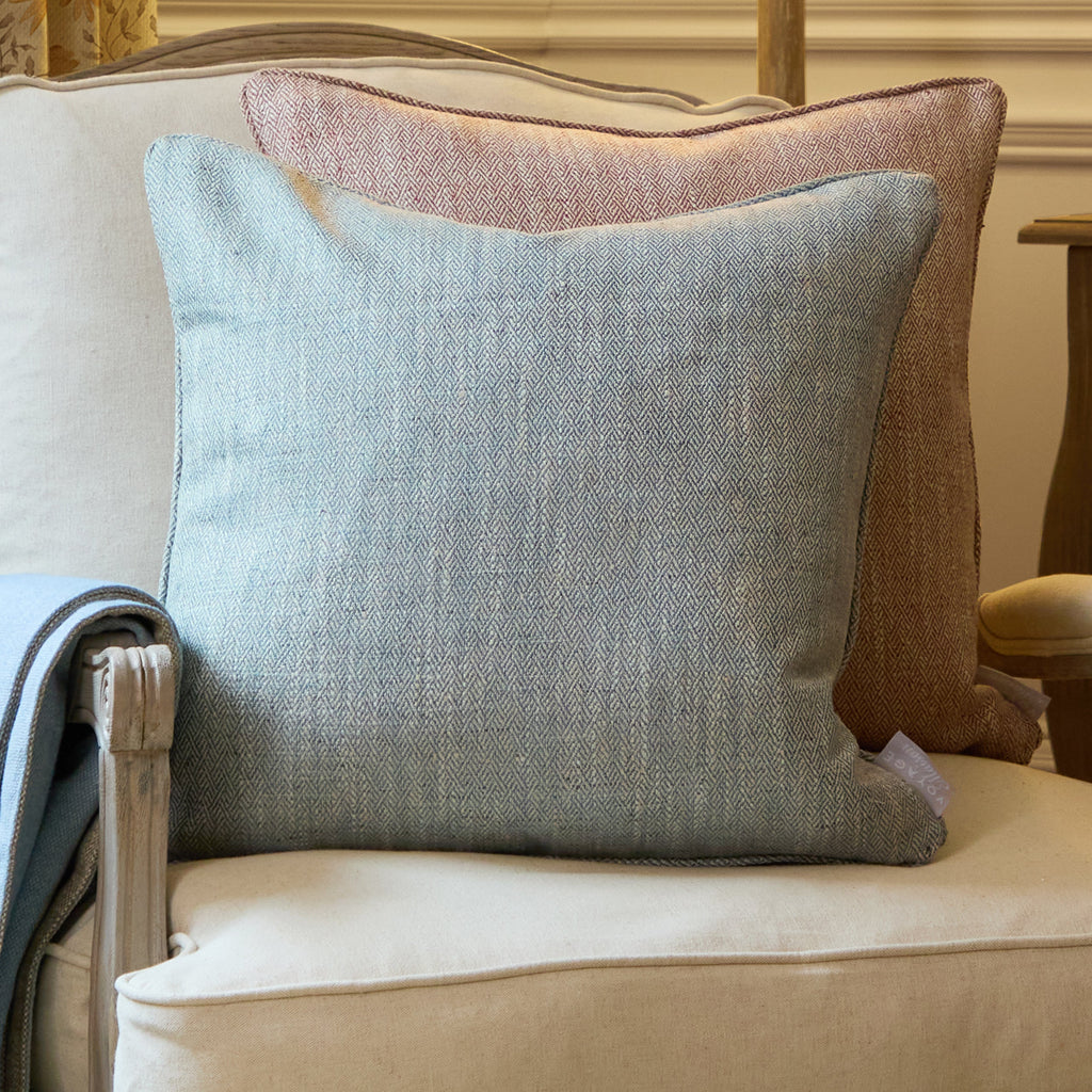 Jedburgh Textured Woven Square Cushion
