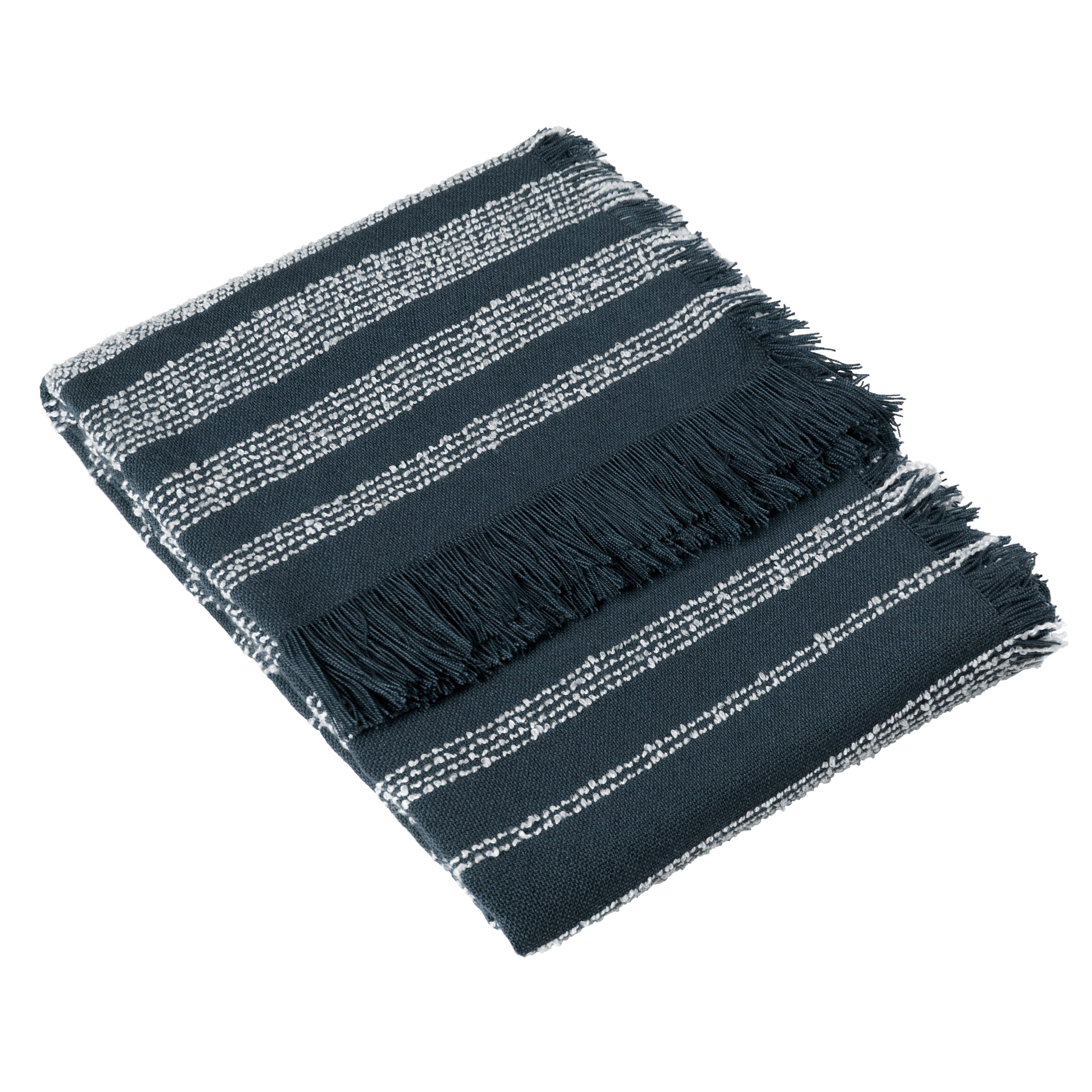 Jour Woven Fringed Throw
