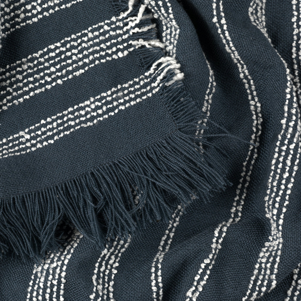 Jour Woven Fringed Throw