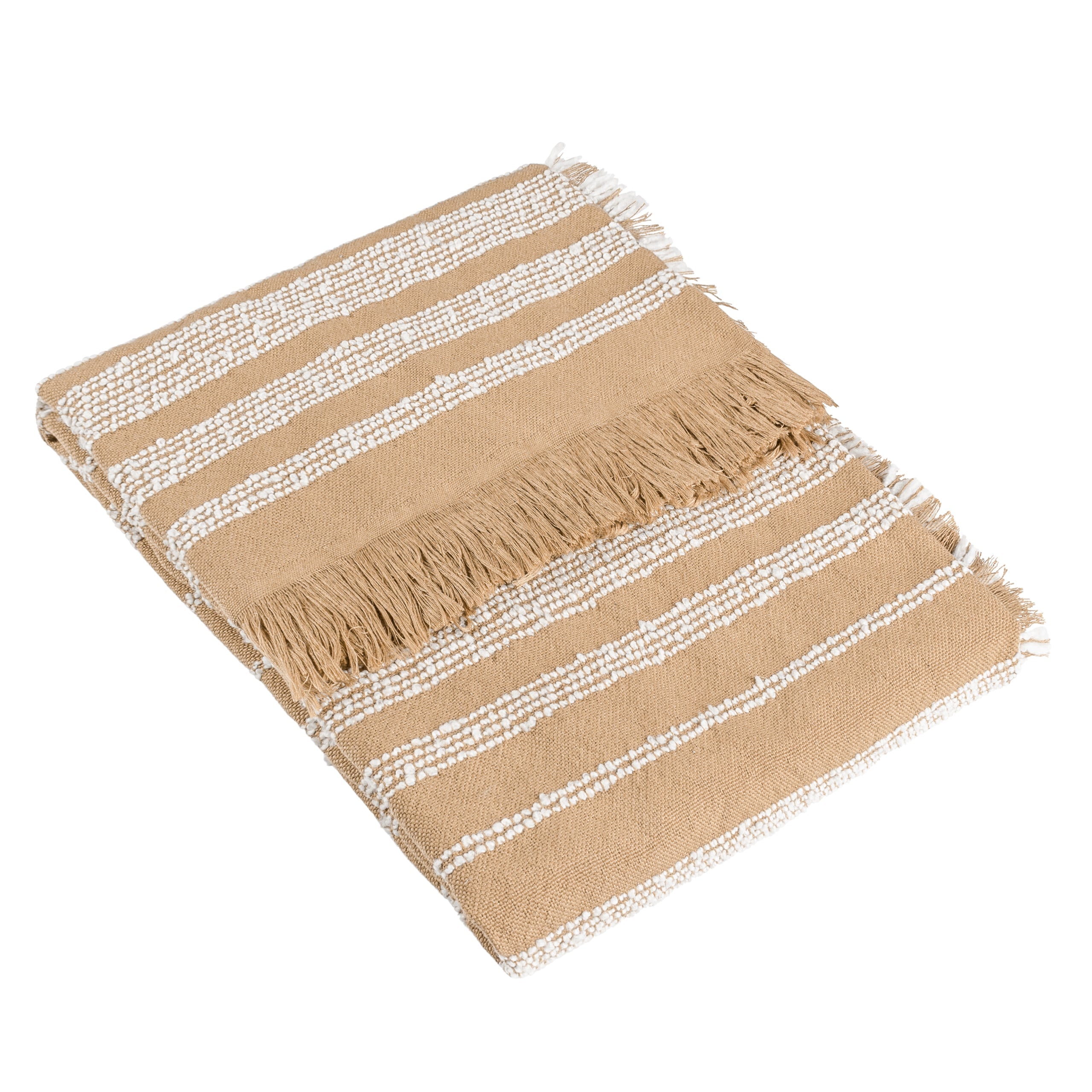 Jour Woven Fringed Throw