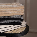 Jour Woven Fringed Throw