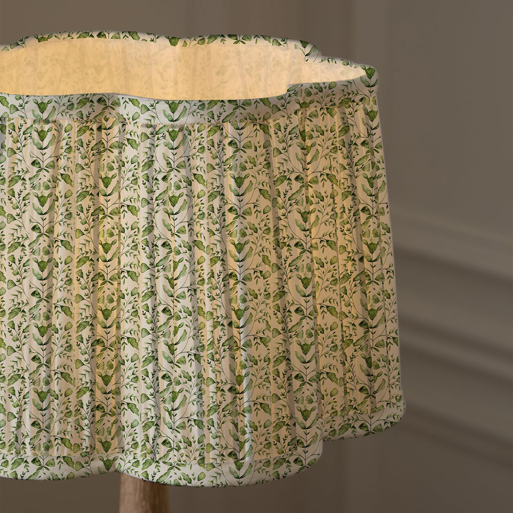 Juna Pleated Scalloped Lamp Shade