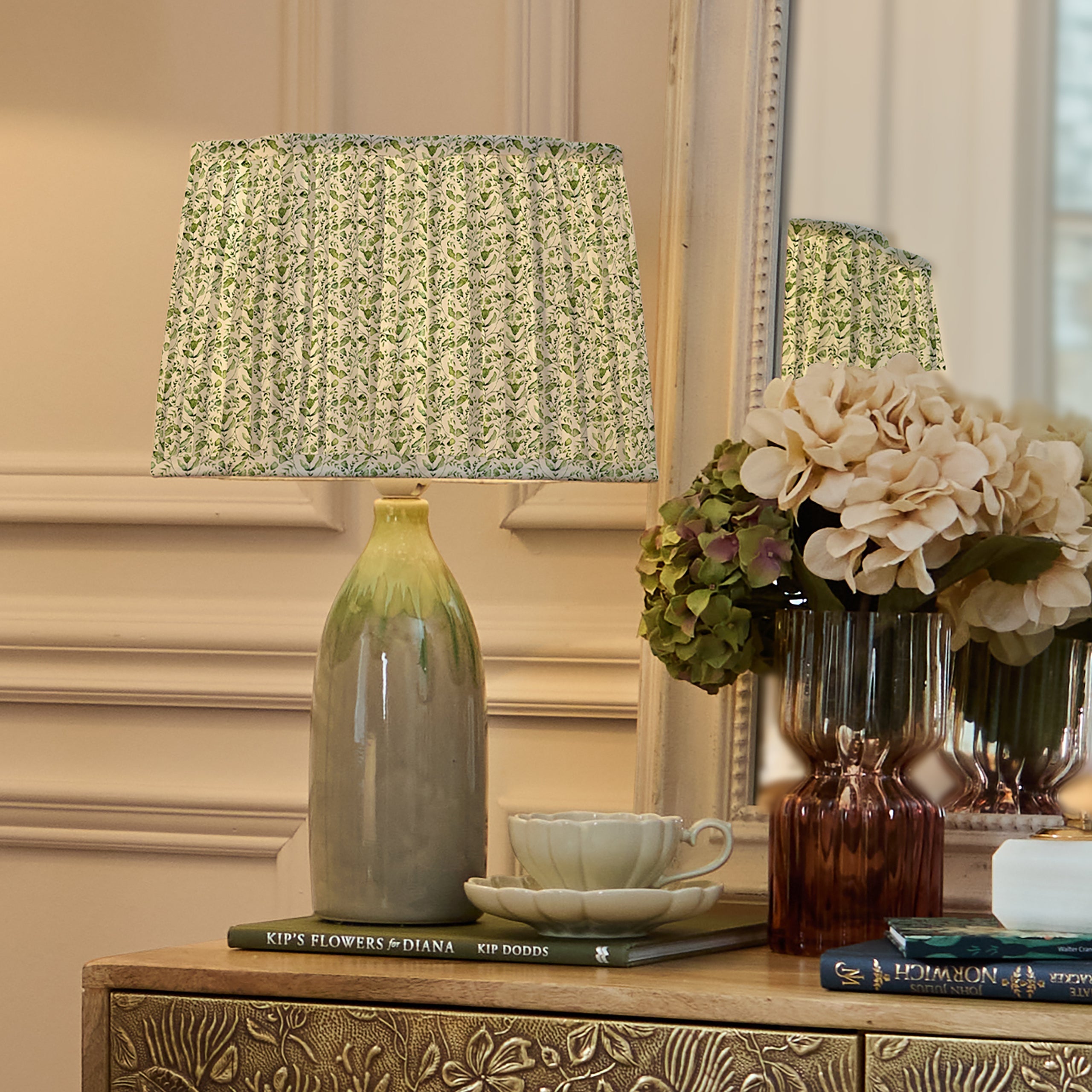 Juna Pleated Scalloped Lamp Shade