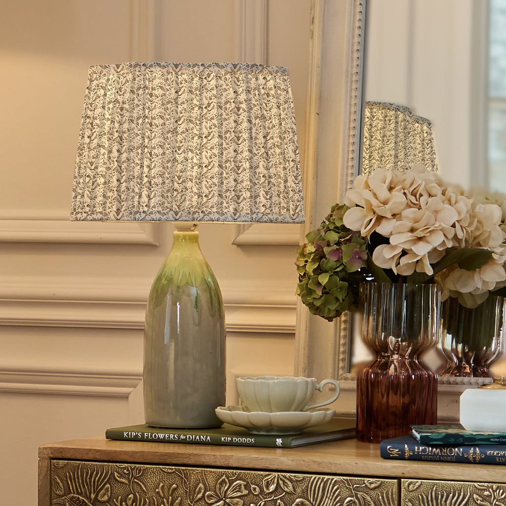 Juna Pleated Scalloped Lamp Shade