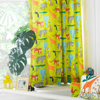 Jungletastic Kids Eyelet Curtains