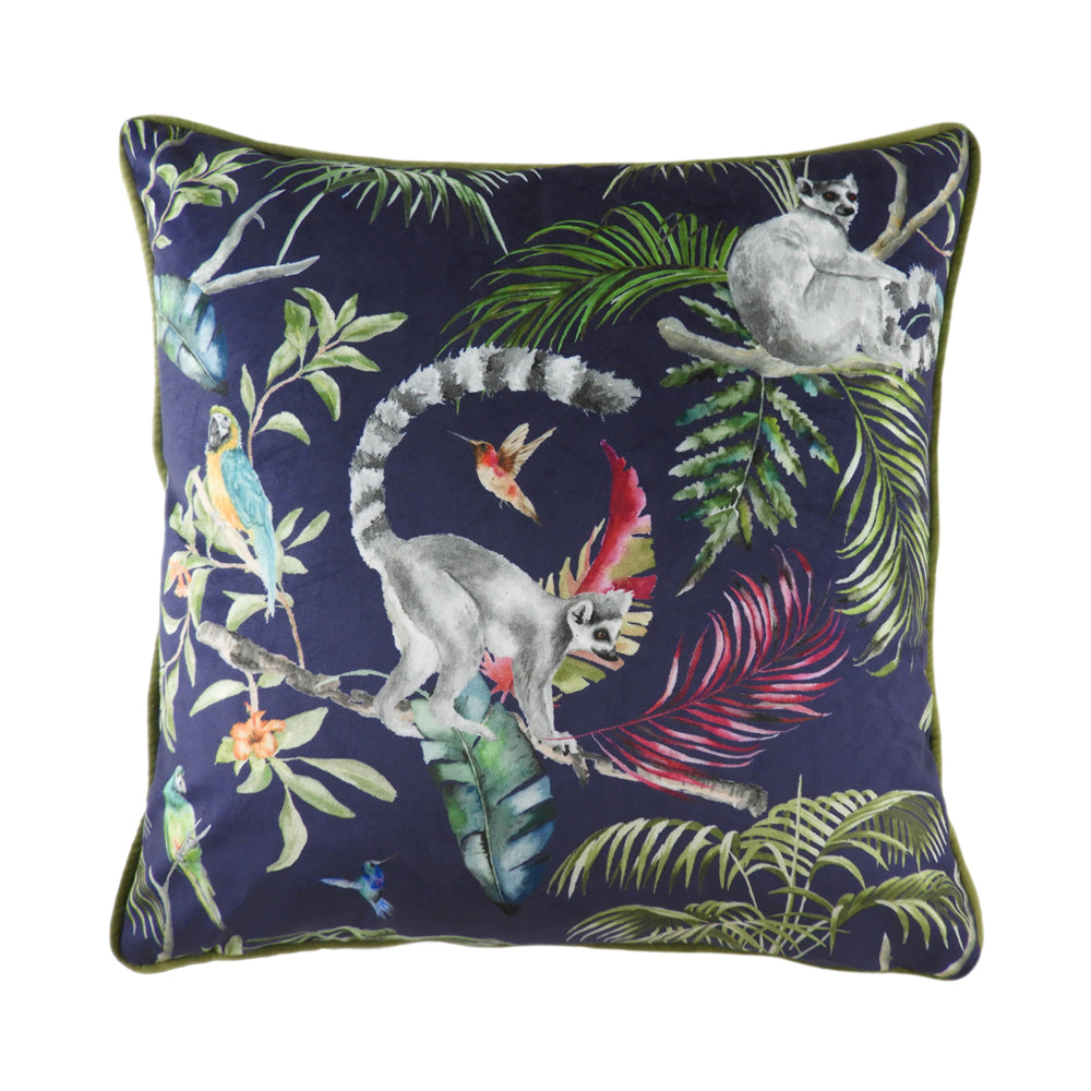 Jungle Lemur Cushion