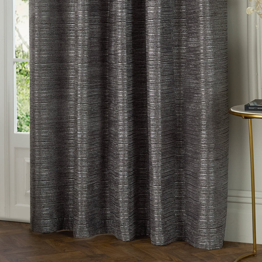 Jupiter Chenille Jacquard Eyelet Curtains
