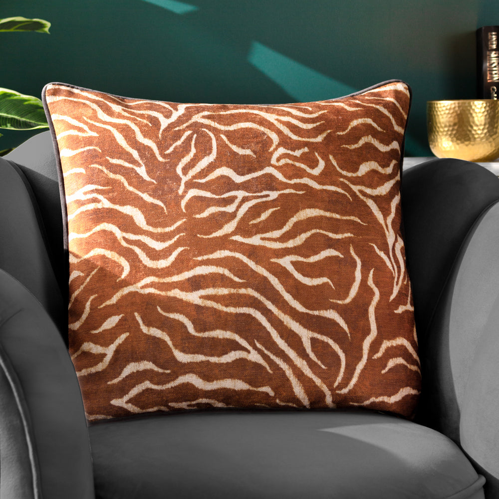 Jurong Tiger Chenille Cushion