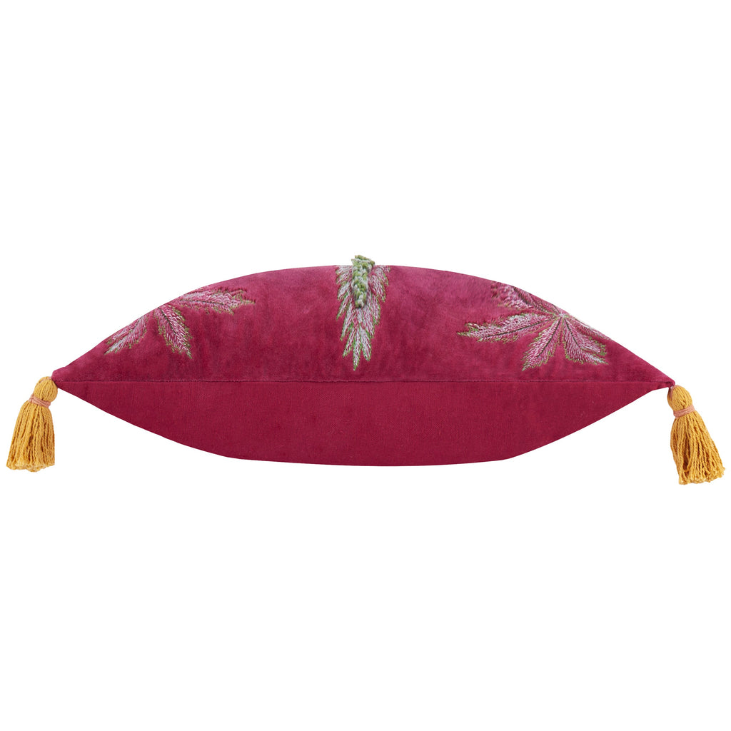 Kalahari Embroidered Velvet Cushion
