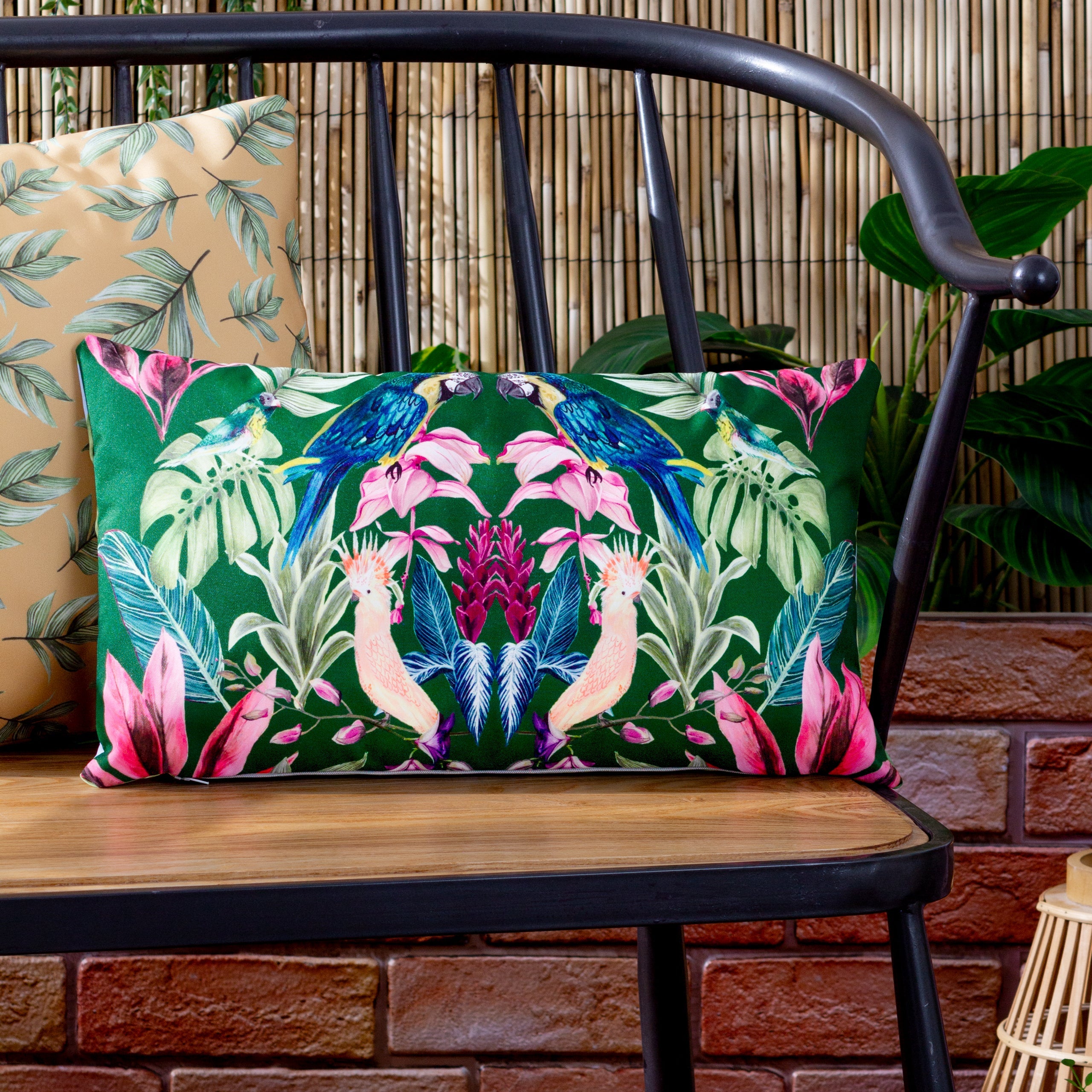 Kali Birds Outdoor Cushion