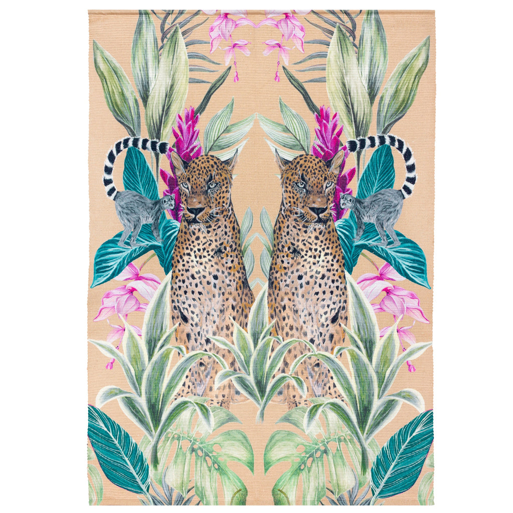 Kali Leopards Outdoor Washable Rug