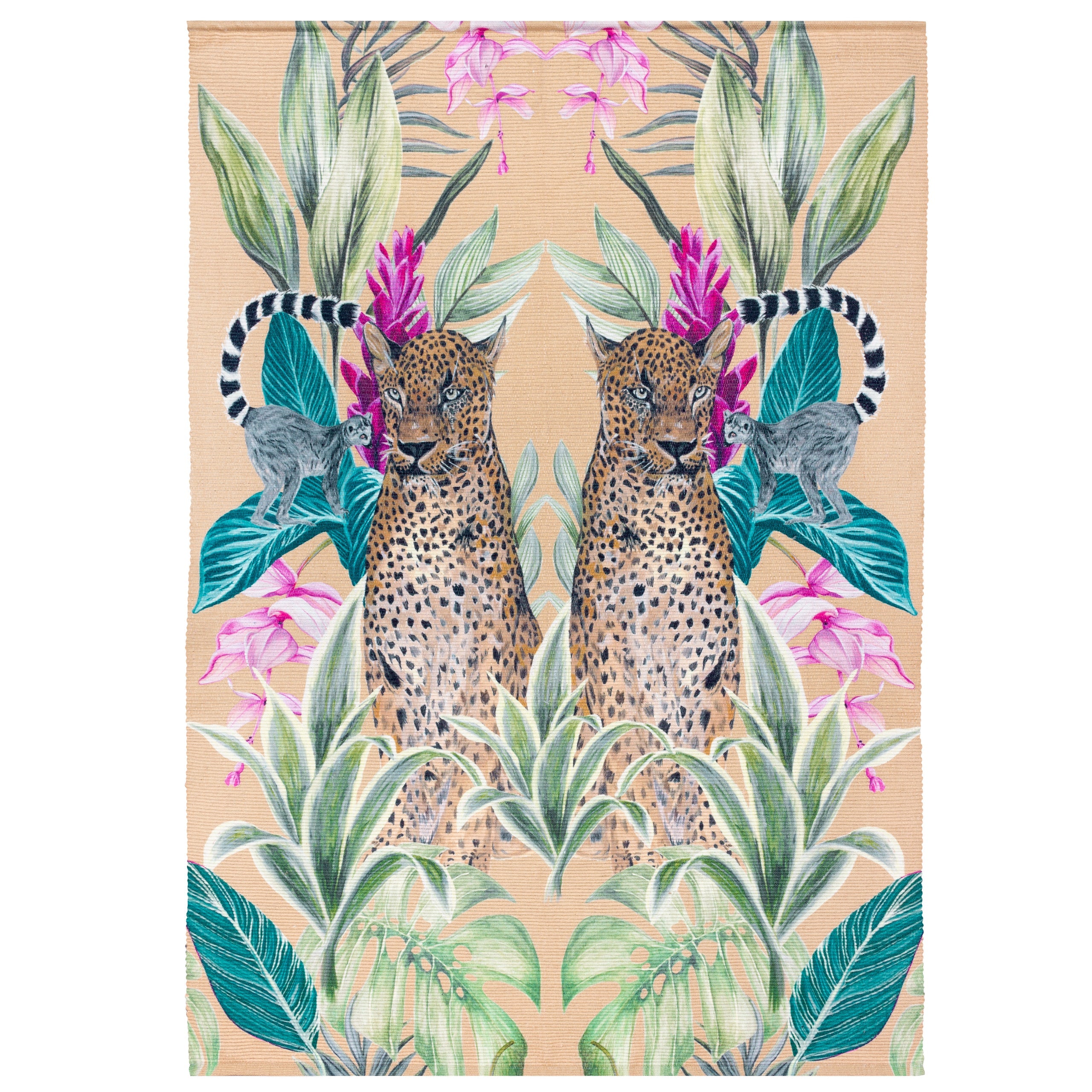 Kali Leopards Outdoor Washable Rug