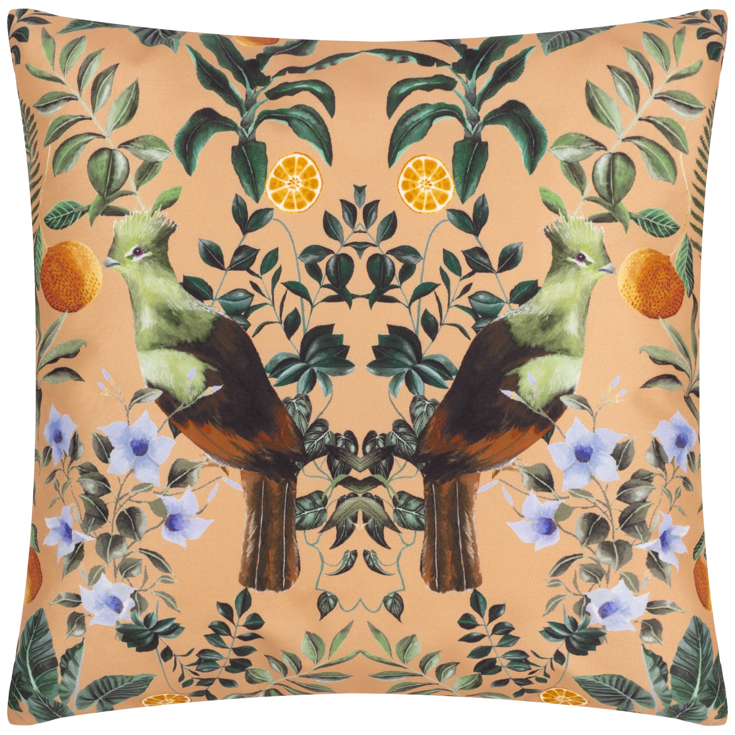 Kali Mirrored Birds Outdoor Cushion