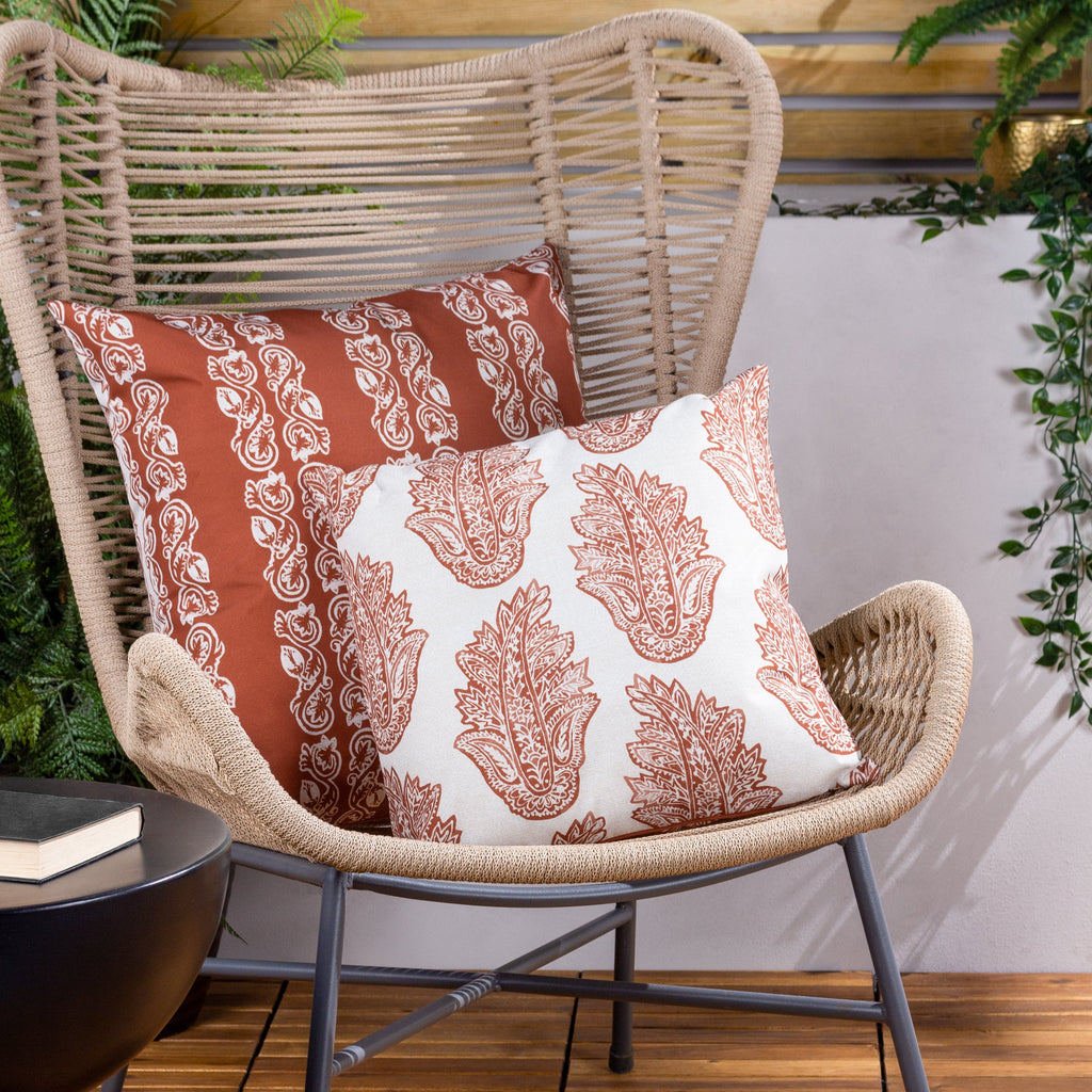Kalindi Paisley Outdoor Cushion