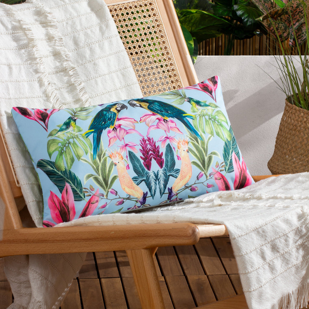Kali Birds Outdoor Cushion