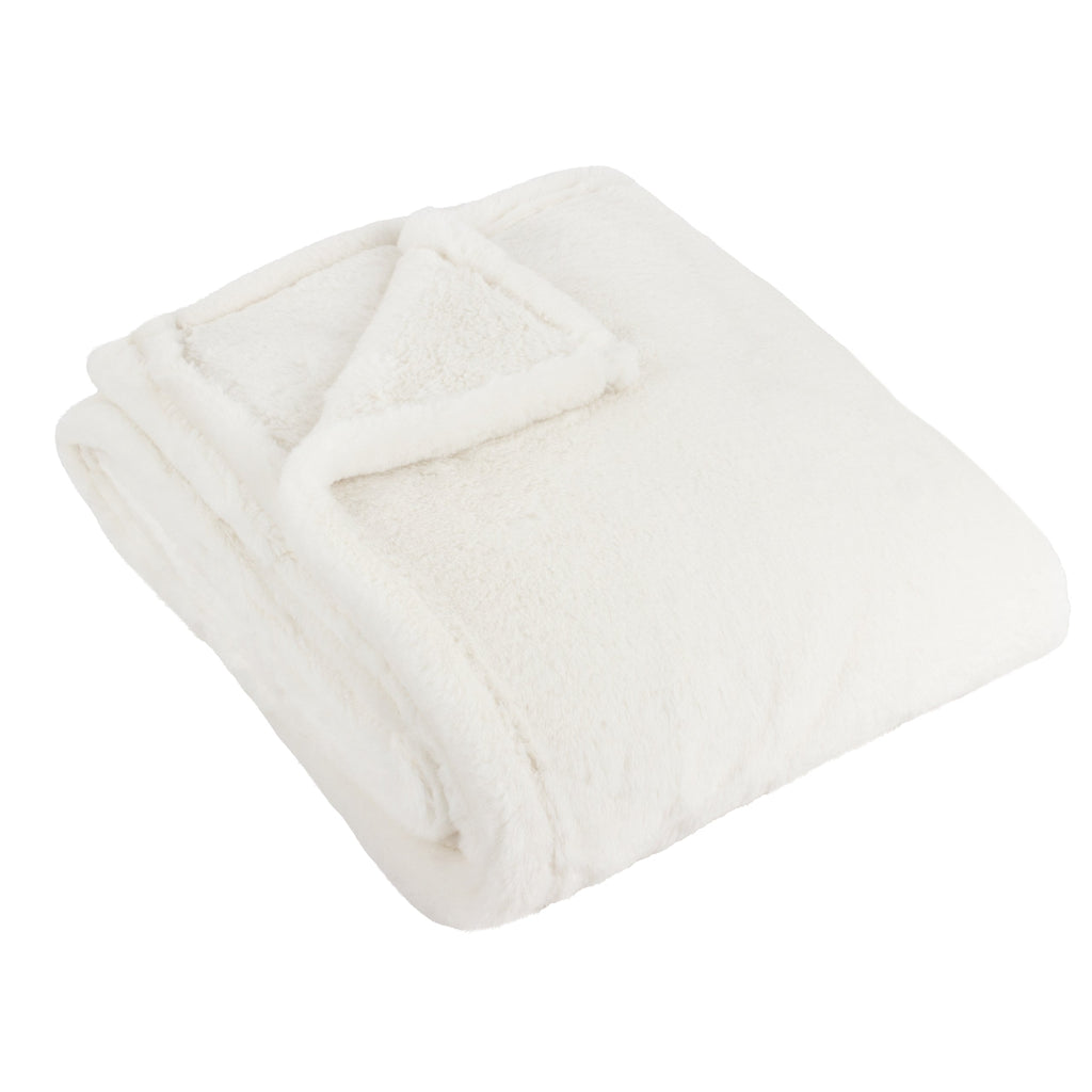 Kallu Double-Sided Faux-Fur Throw