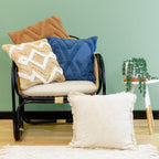 Kamjo Geometric Tufted Cushion