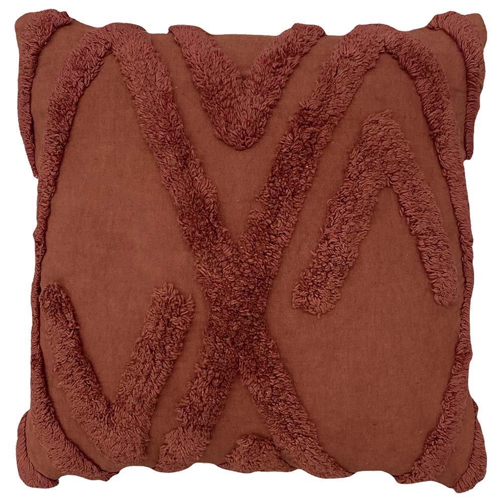 Kamjo Geometric Tufted Cushion