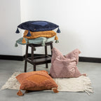 Kantha Tufted Diamond Cushion