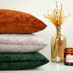 Kassaro Crushed Velvet Cushion