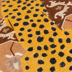 Kilim Cheetah Printed Velvet Cushion