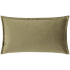 Kielder Forest Fern Night Printed Velvet Cushion