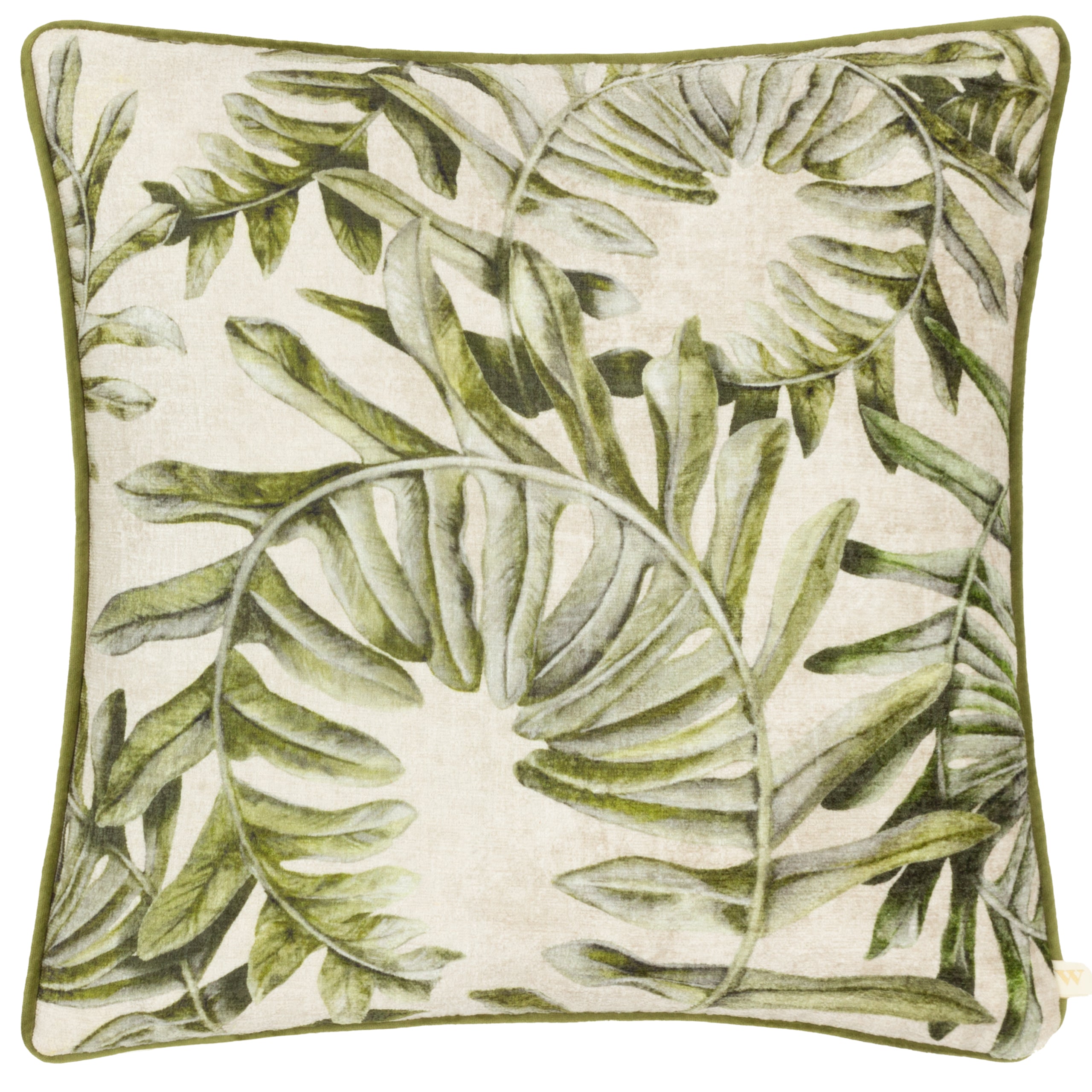 Kielder Forest  Printed Velvet Cushion