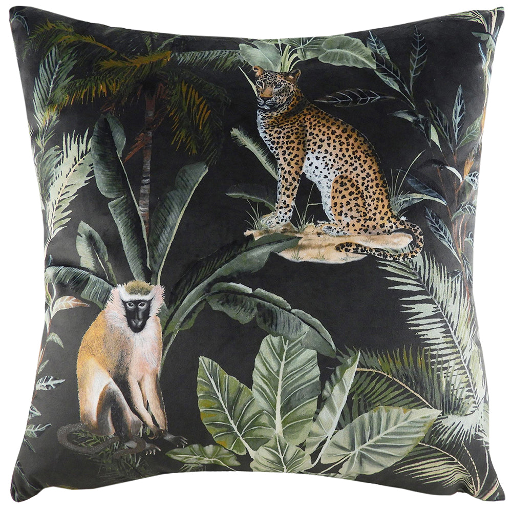 Kibale Jungle Animals Cushion