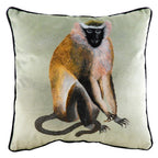 Kibale Jungle Monkey Cushion