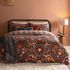 Kinfolk Printed Reversible Duvet Cover Set