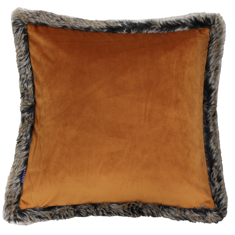 Kiruna Faux Fur Trim Cushion