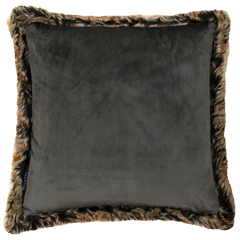 Kiruna Faux Fur Trim Cushion