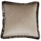Kiruna Faux Fur Trim Cushion