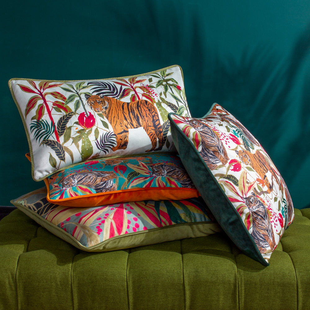 Kali Jungle Foliage Cushion