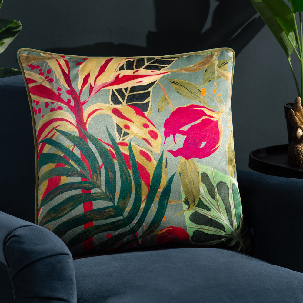 Kali Jungle Foliage Cushion