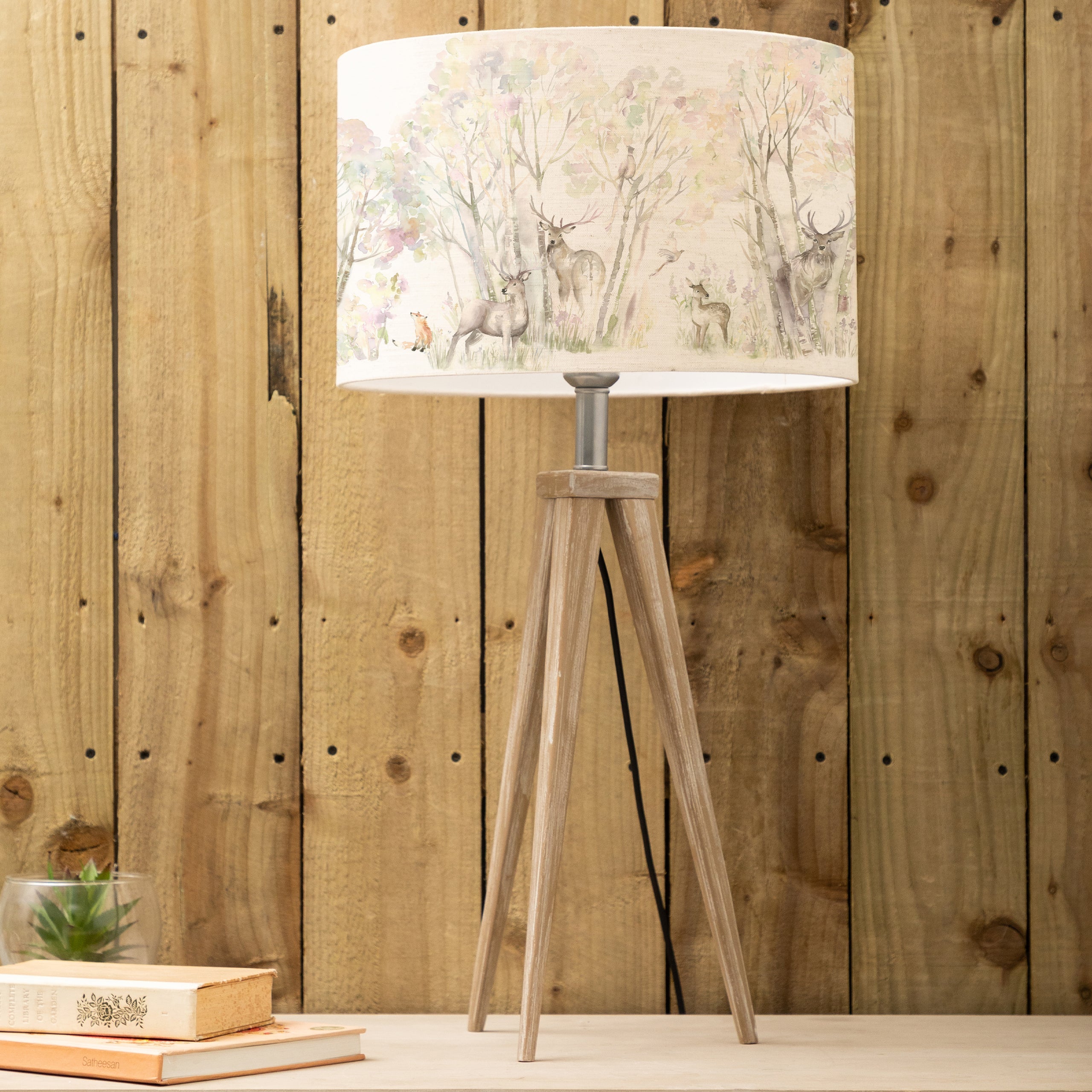 Enchanted Forest Eva & Aratus Complete Table Lamp
