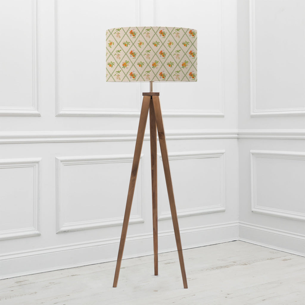 Peach Trellis Eva & Aratus Complete Floor Lamp