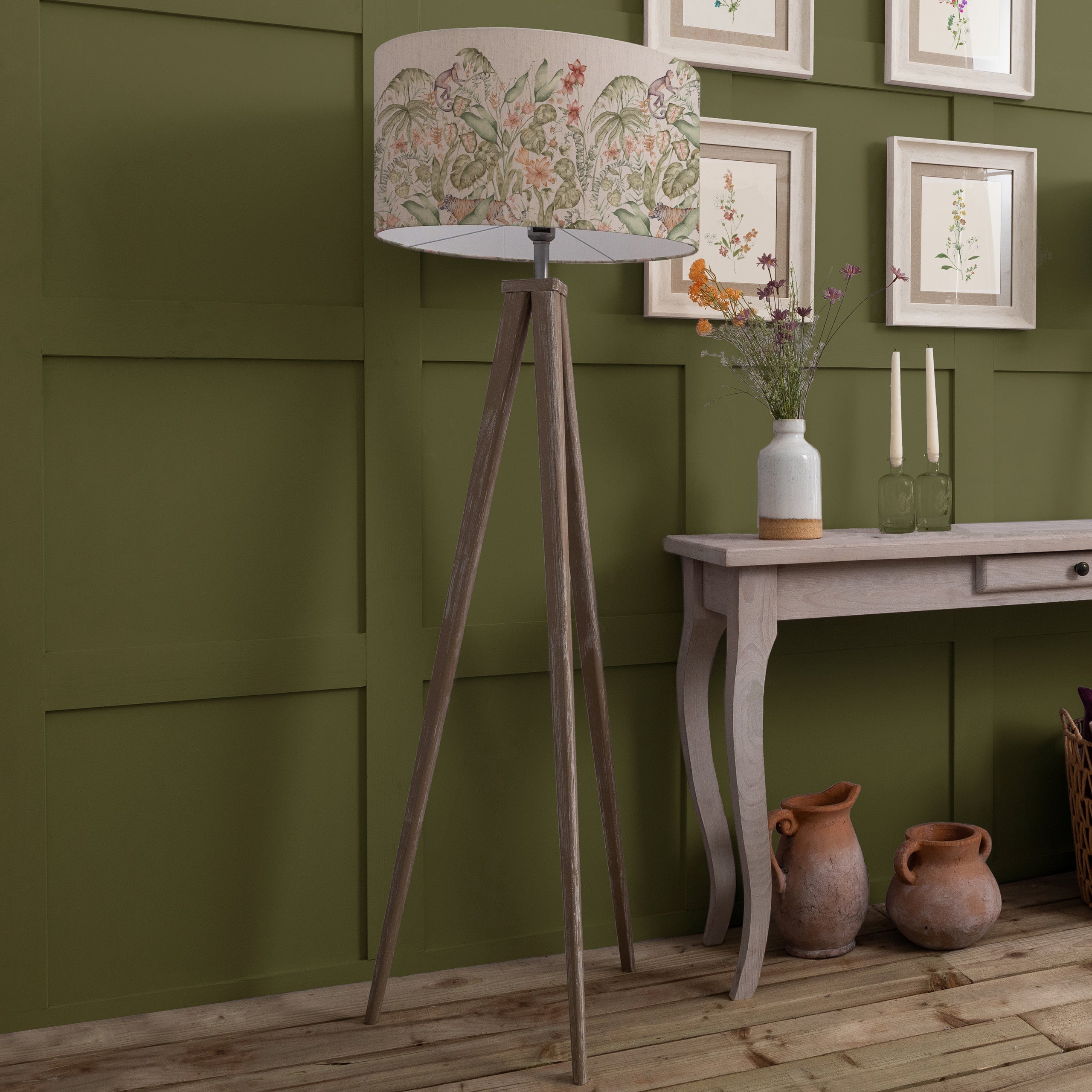 Topical Utopia Eva & Aratus Complete Floor Lamp