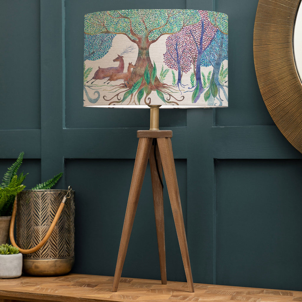 Willow Woods Eva & Aratus Complete Table Lamp