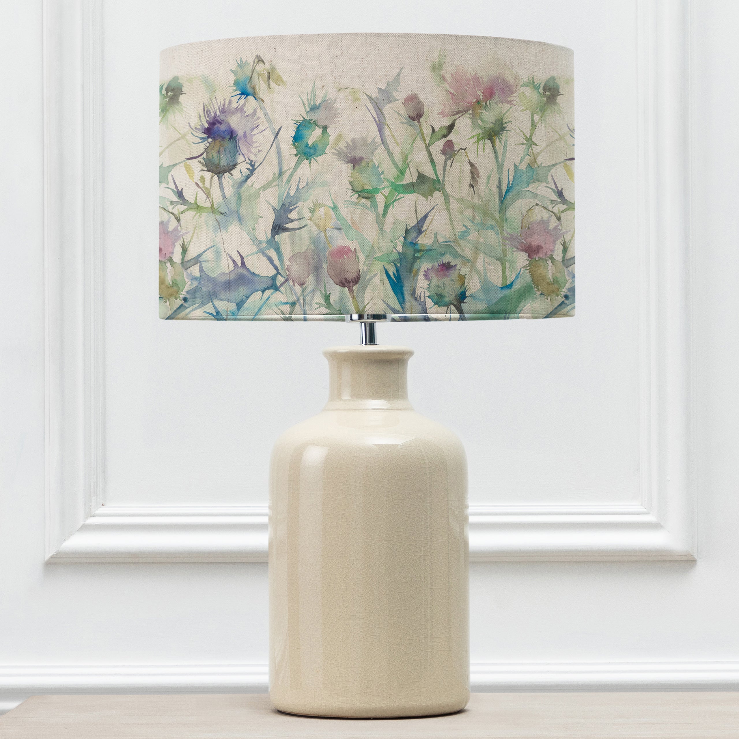 Cirsium Eva & Elspeth Complete Table Lamp